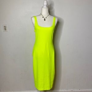 Neon Green Dress
